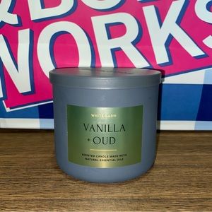 Unreleased Bath & Body Works Test Store Candle Vanilla Oud
